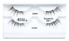Ardell Accent 001, pestañas inferiores magnéticas, acabado definido sin esfuerzo.