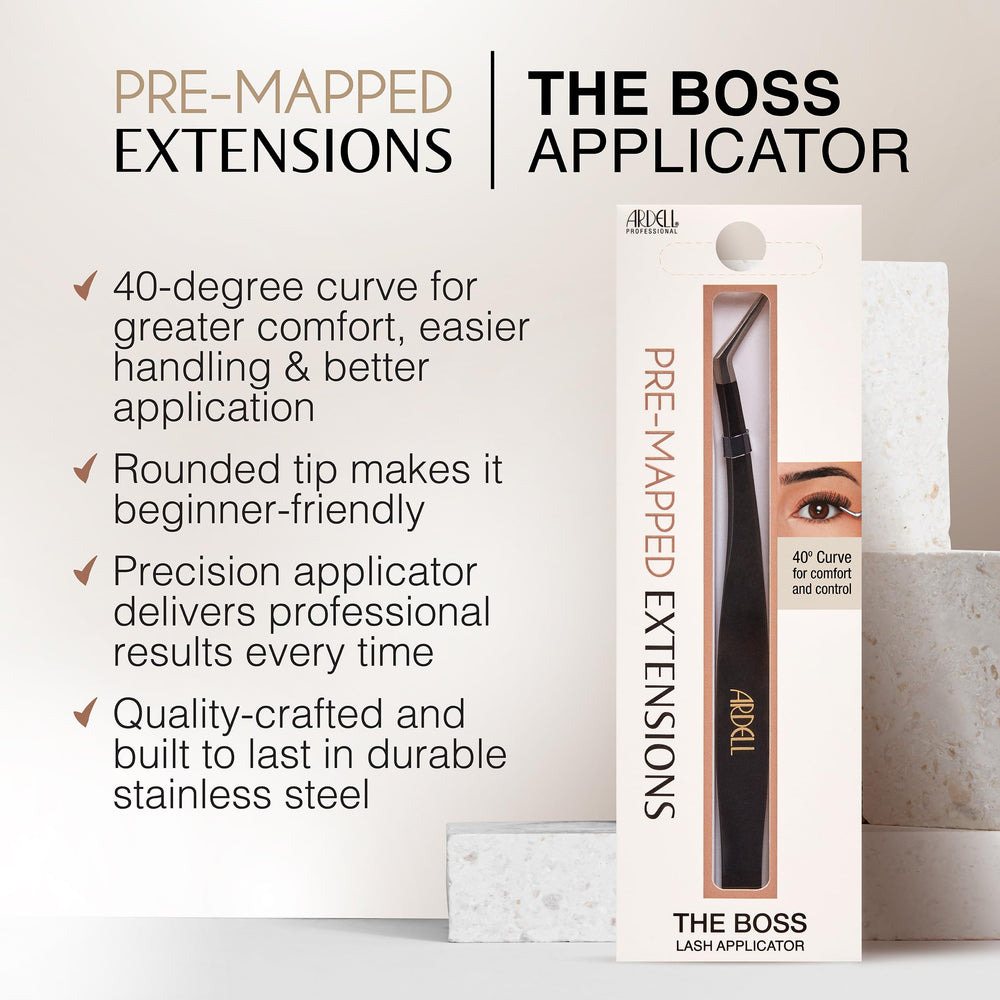Ardell Pre-Mapped Eyelash Extensions Kit Invisiband for natural-looking comfort