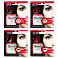 Ardell Press On Wispies self-adhesive lashes in package enable mess-free glam