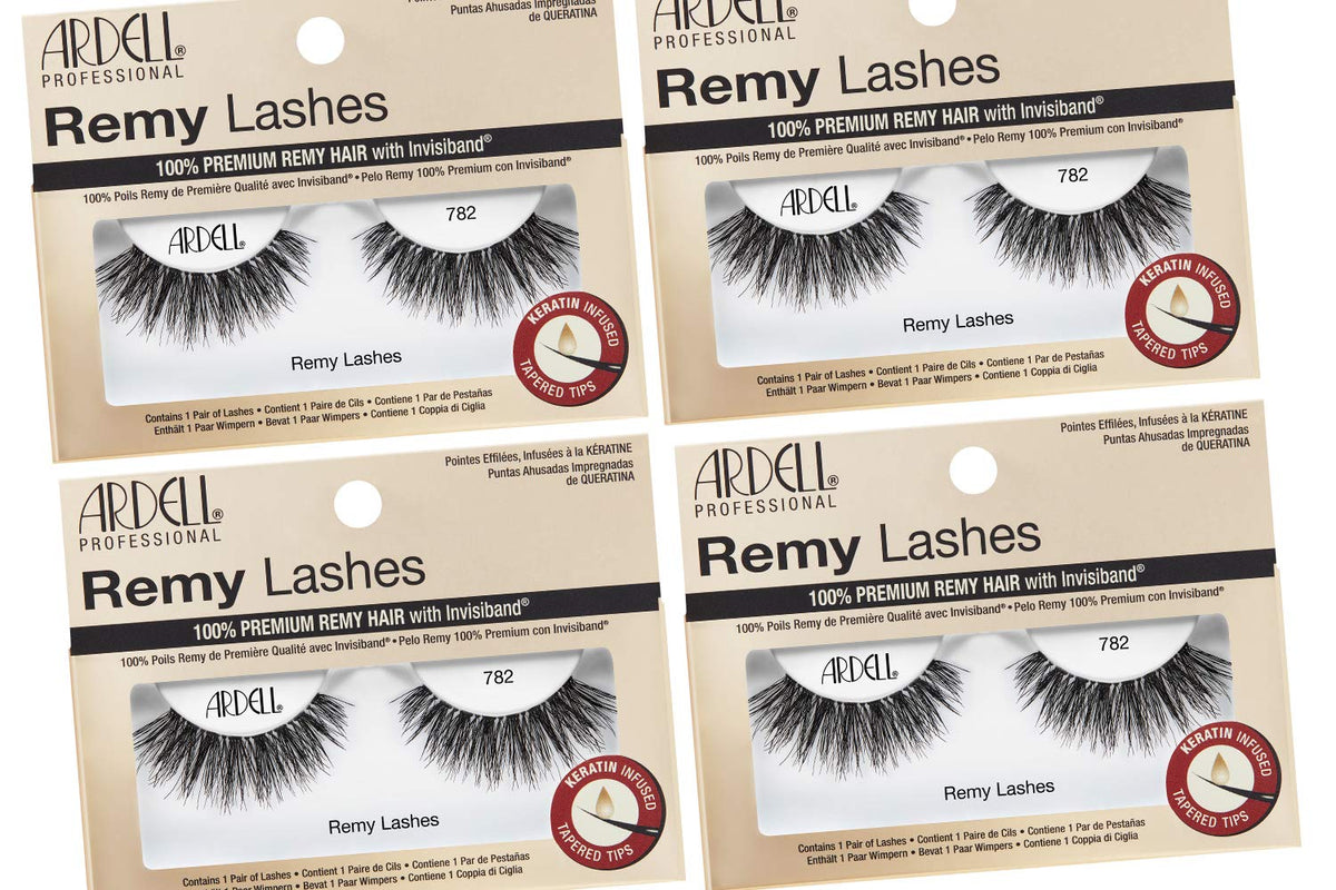Ardell Remy Lashes 782 closeup of Invisiband for seamless, all-day wear.