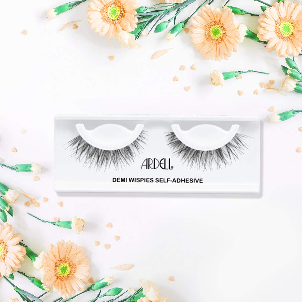 Ardell Self-Adhesive Demi Wispies cruelty-free status emphasized alongside quality.