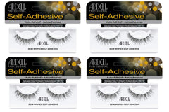 Ardell Self-Adhesive Demi Wispies pack closeup for quick, glue-free glam.