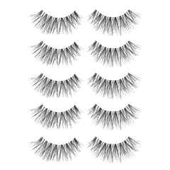 Ardell Wispies 113 application closeup showcases precise lash placement for effortless styling