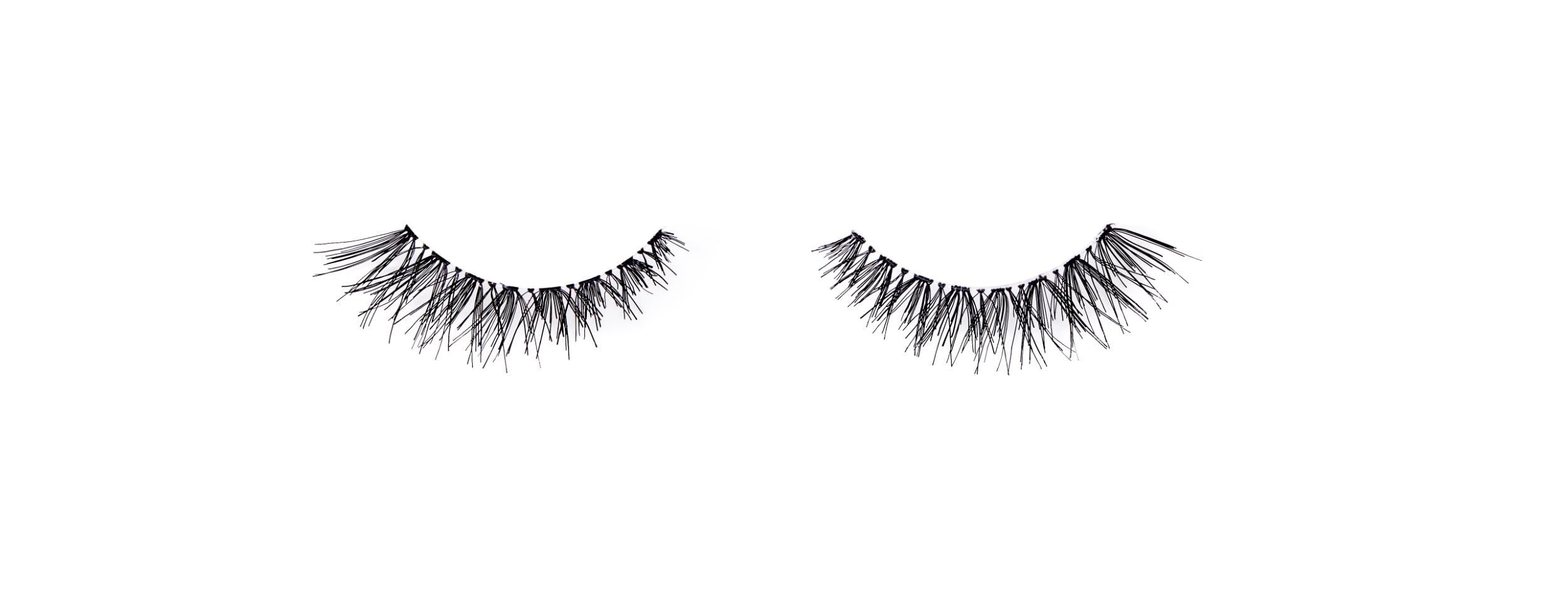 Ardell Wispies 113 gradient-length lashes create eye-opening, doll-like flare.