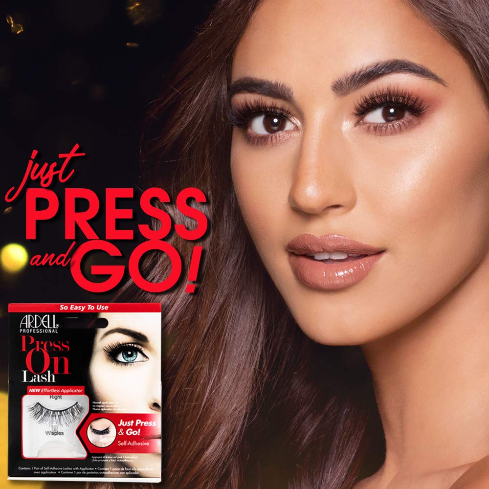 Ardell Wispies Invisiband closeup showing lightweight band for natural blend