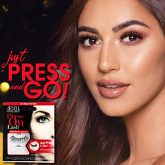 Ardell Wispies Invisiband closeup showing lightweight band for natural blend