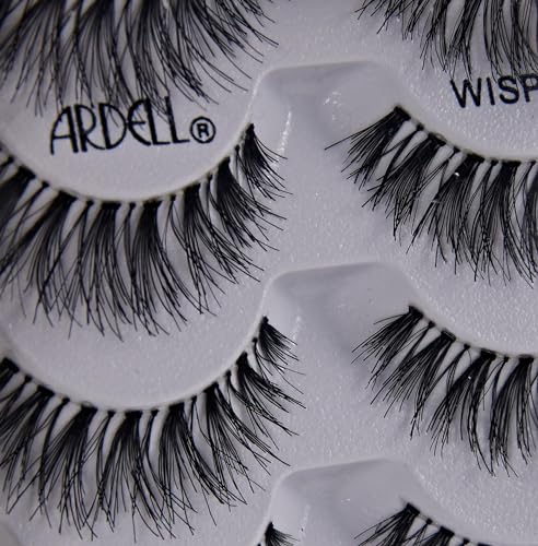 Ardell Wispies with Invisiband blend naturally for everyday eye-catching shape.