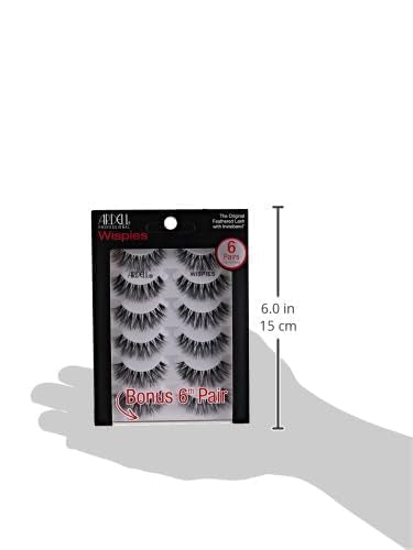 Ardell Wispies look enhances lashes for social occasions and evenings.