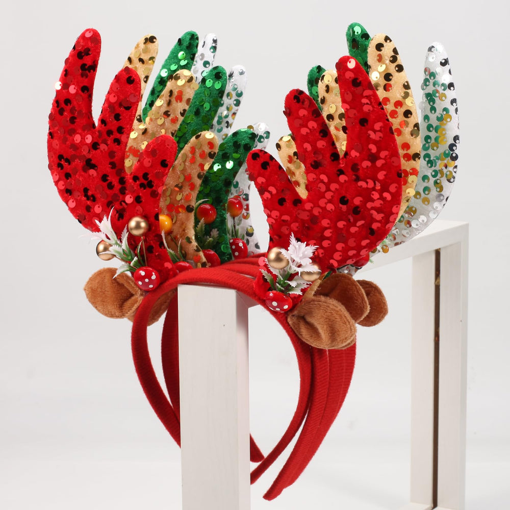 Ardorchid Christmas headband is a cute costume accessory for events.