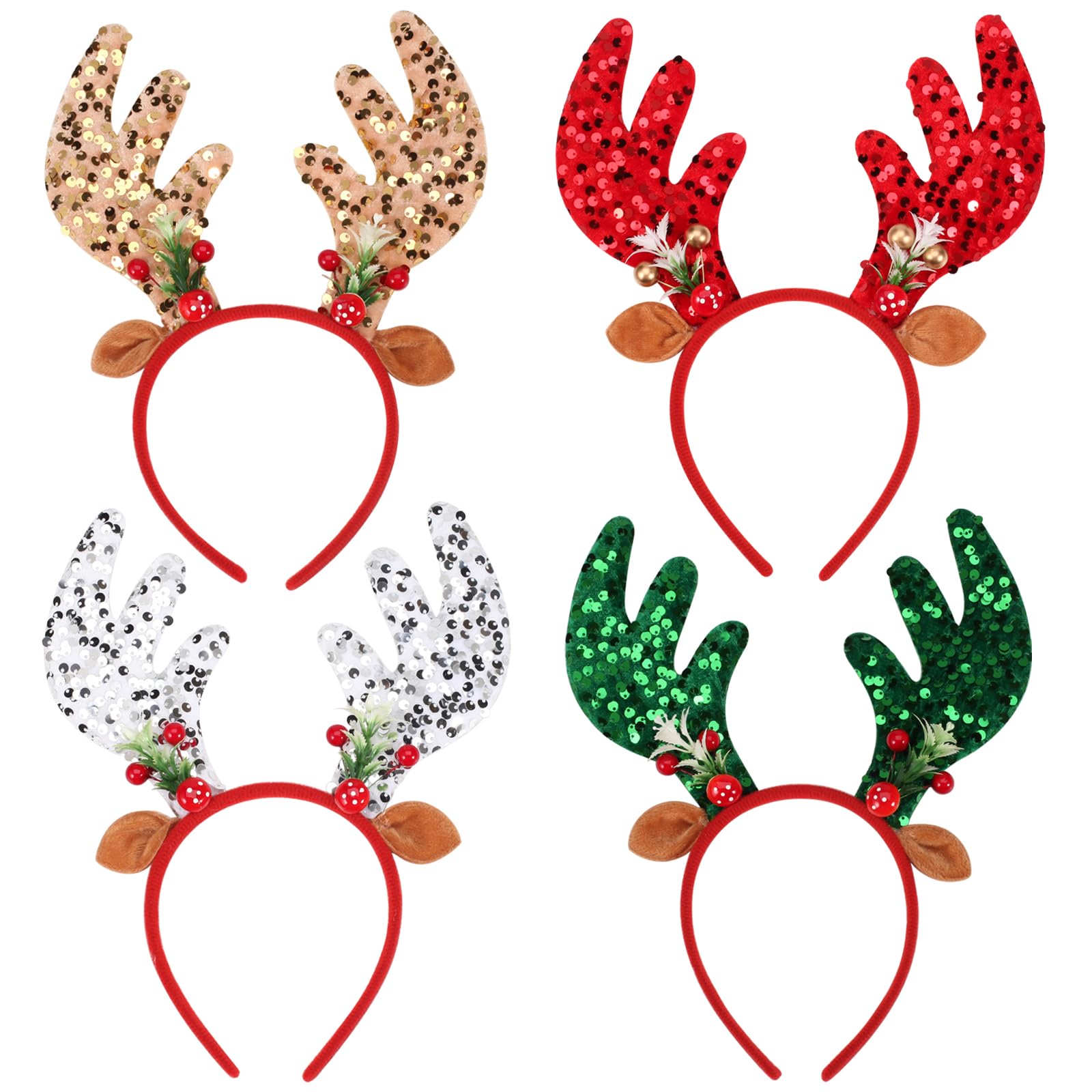 Ardorchid Christmas headband wearable for multiple festive occasions