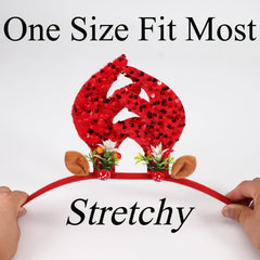Ardorchid Holiday headband with durable elastic for everyday festive wear.