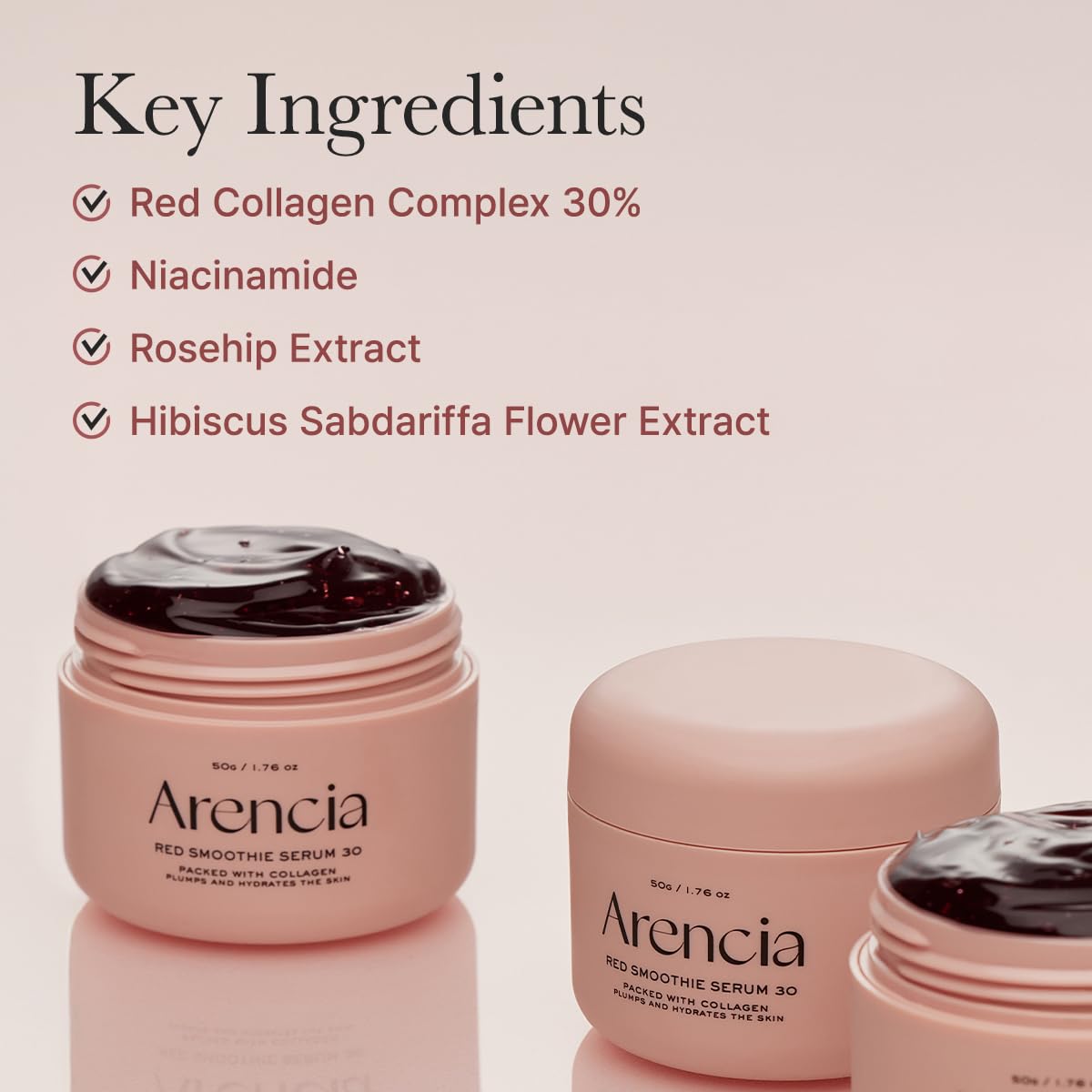 Arencia Fresh Formula conveys a refreshing, awakening sensation after use.