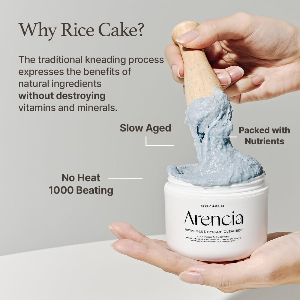 ARENCIA hypoallergenic testing label signals gentle skincare for sensitive skin.