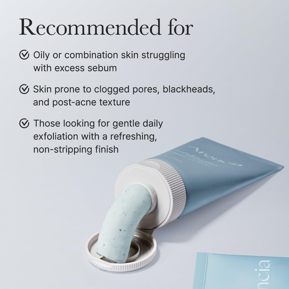 ARENCIA Hyssop Rice Cake Cleanser being applied in daily routine