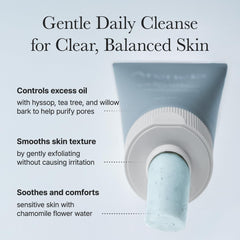 Tea Tree and AHA ingredients spotlight balancing oil for refreshed skin with ARENCIA Hyssop