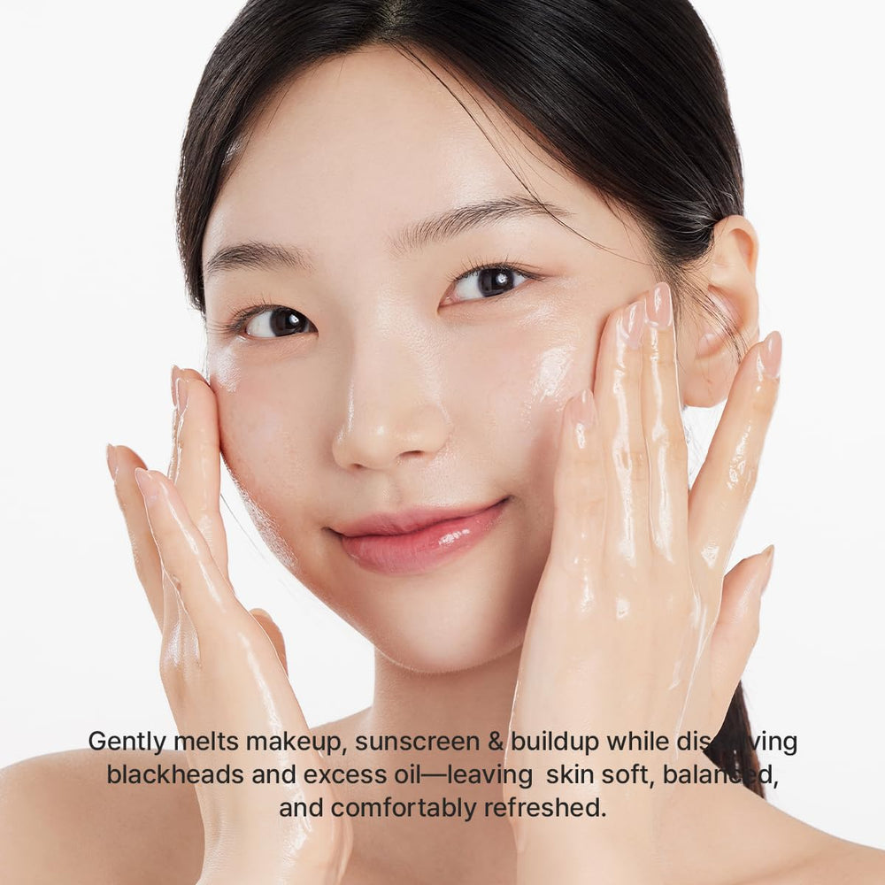 Application routine with ARENCIA Pore Melt Mochi suggesting cleansing steps