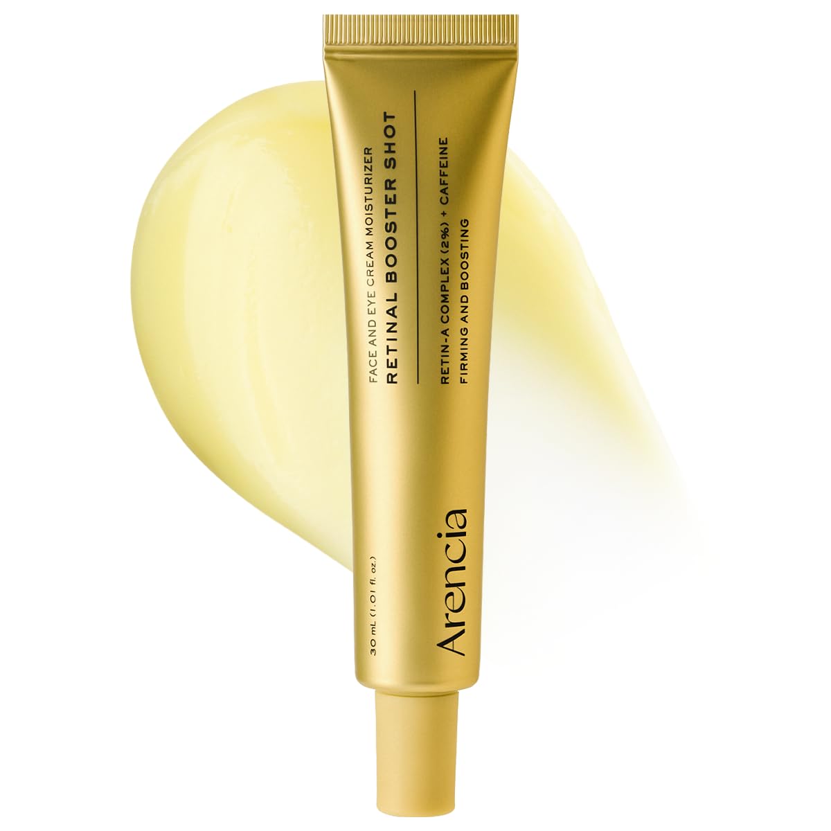Arencia Retinal Booster Shot Serum bottle for nightly renewal