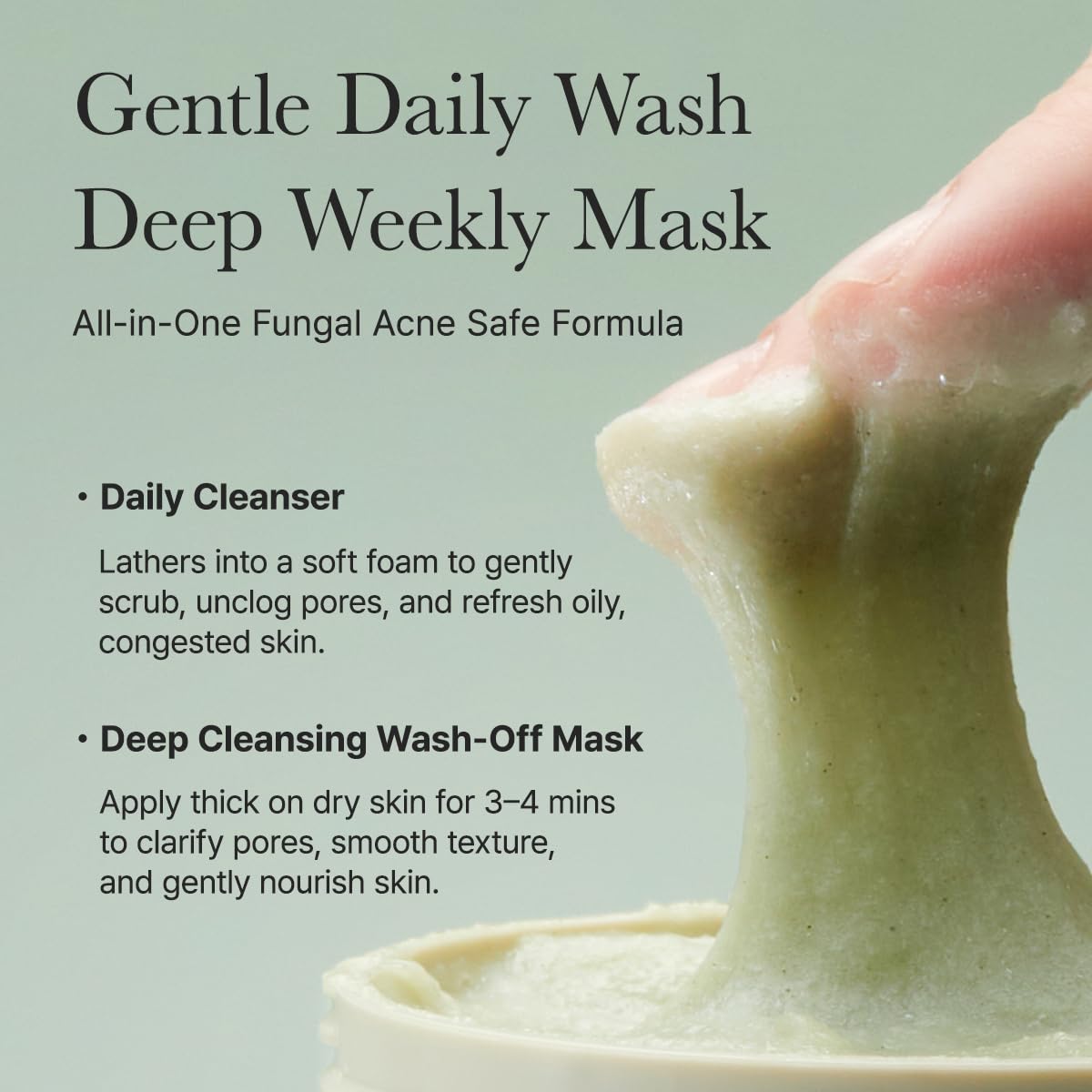 Arencia Rice Mochi Cleanser hydration focus keeps skin moisturized after cleansing.