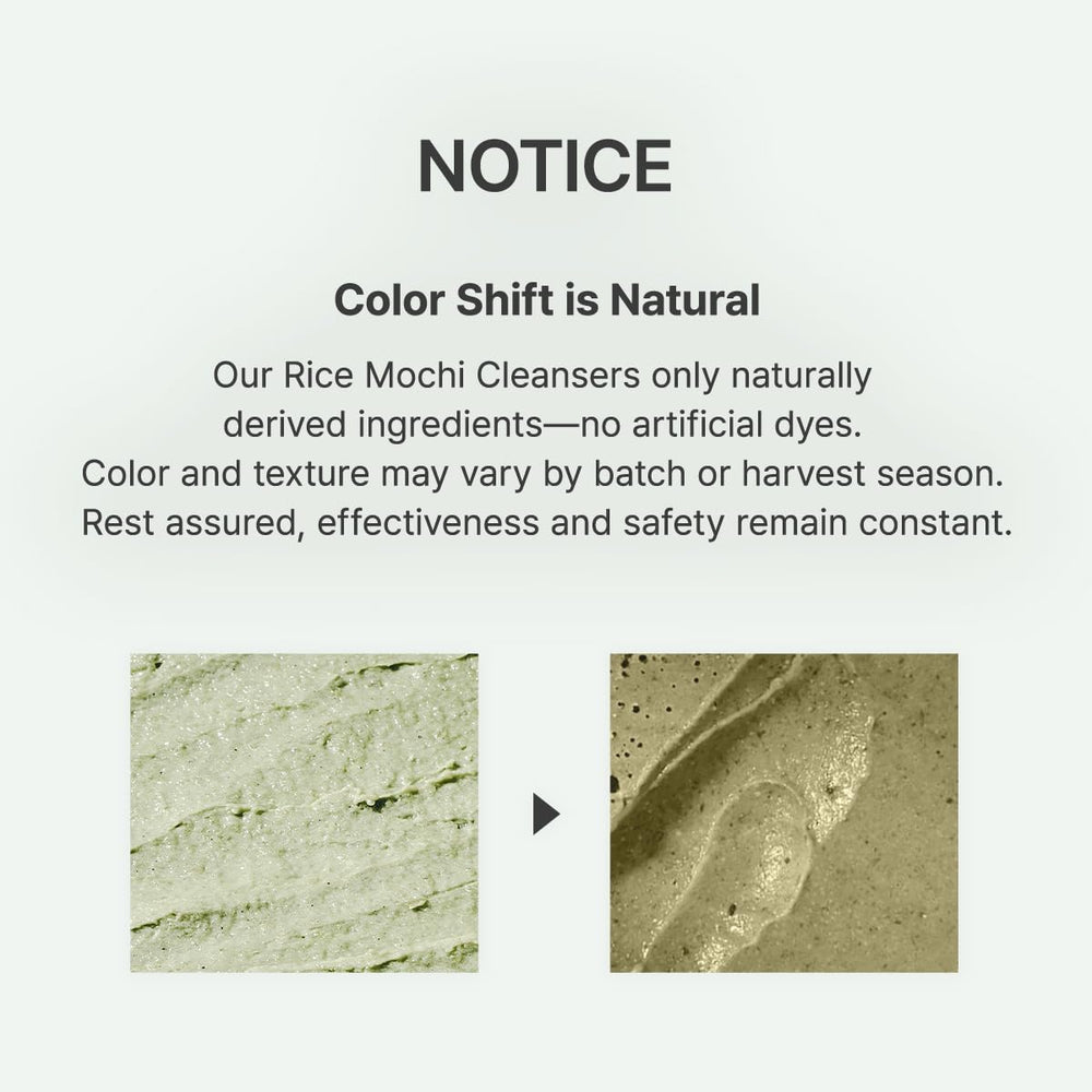 Arencia Rice Mochi Cleanser packaging highlights premium design and recyclability.