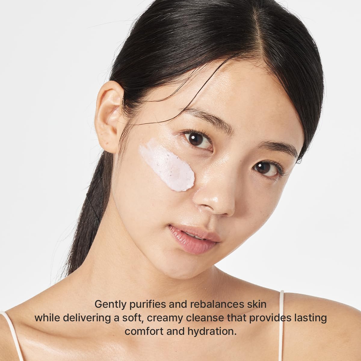 ARENCIA Rosehip Rice Cake Cleanser makeup removal in a single step