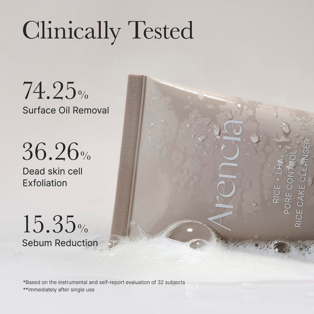 ARENCIA skin routine illustration conveys daily care for all skin types.
