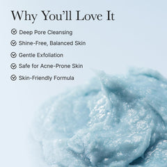 ARENCIA Hyssop Brightening Scrub jar front displays easy, daily exfoliation for all skin types