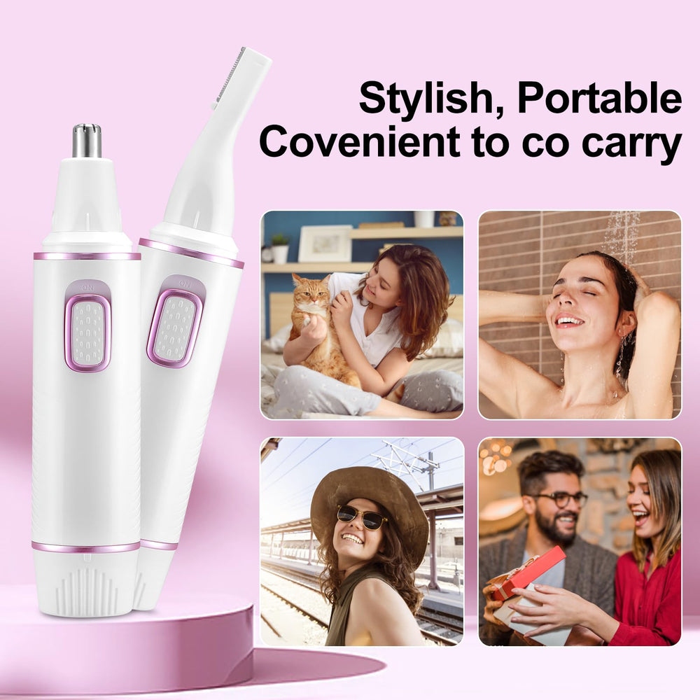 AREYZIN nose hair trimmer white gift-pack packaging