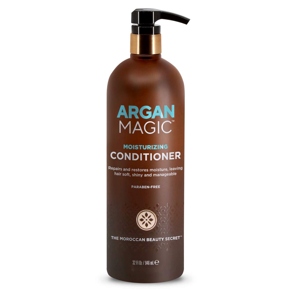 Argan Magic montage shows detangled, healthier-looking hair.