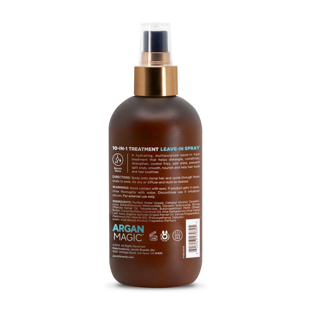 Argan Magic argan oil rich blend nourishes and softens hair