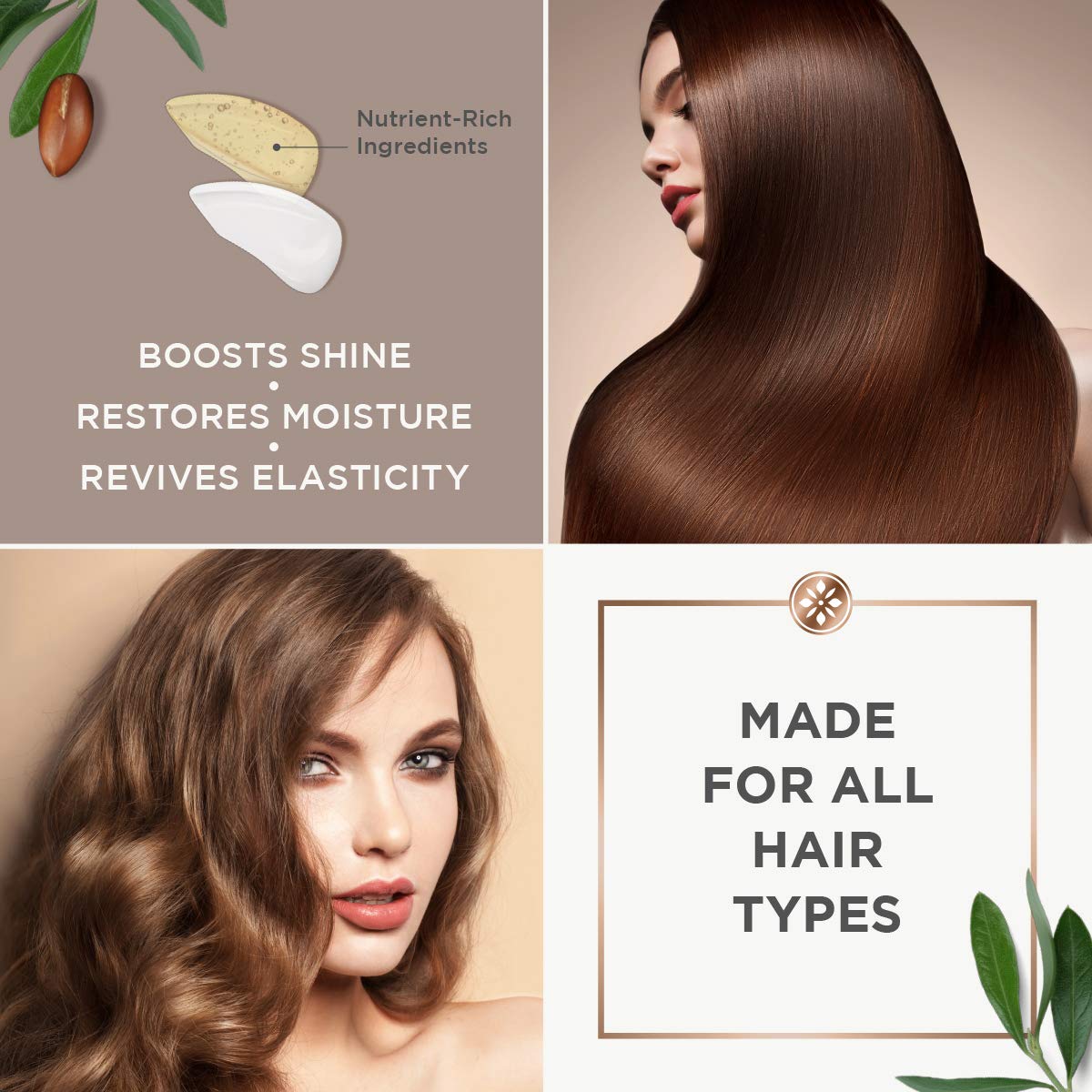 Argan Magic paraben-free cruelty-free badge indicates a cleaner beauty choice.