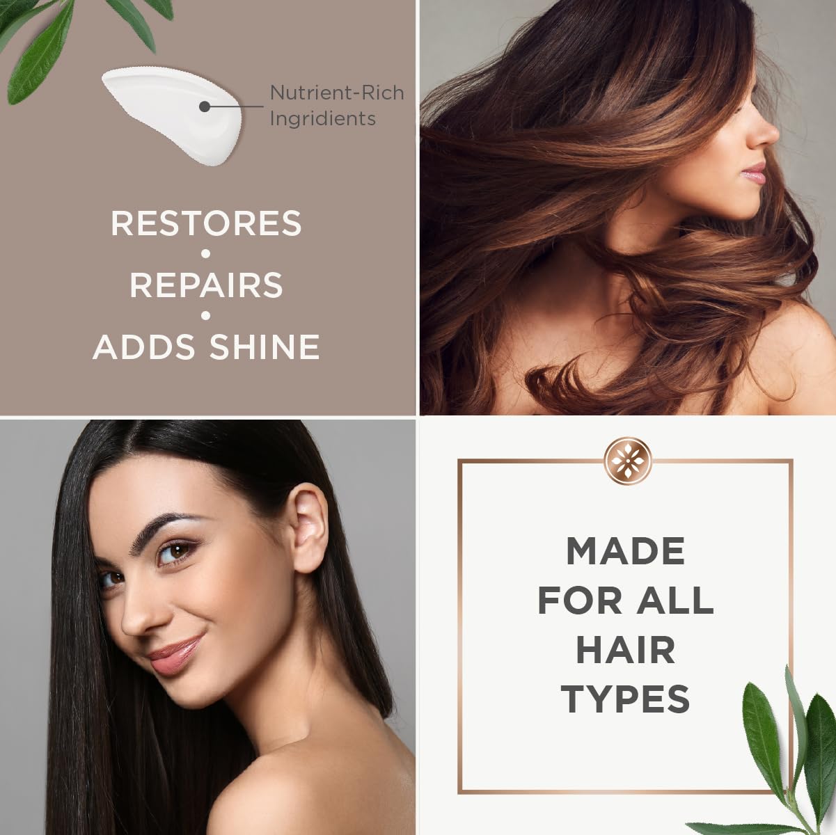 Argan Magic Restorative Hair Mask ingredients include argan oil and antioxidants