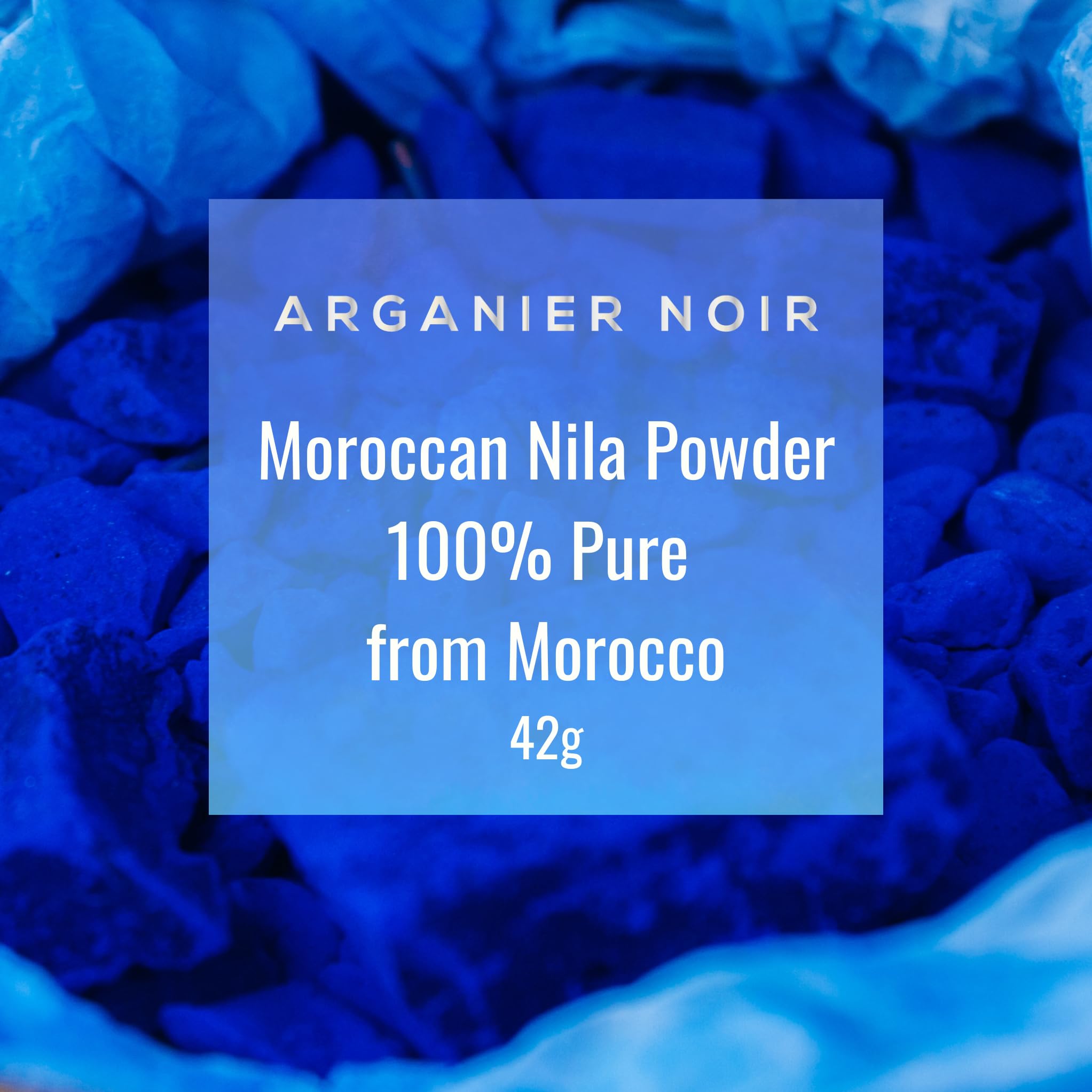 Arganier Noir Nila powder beauty ritual image highlights face and body care routine