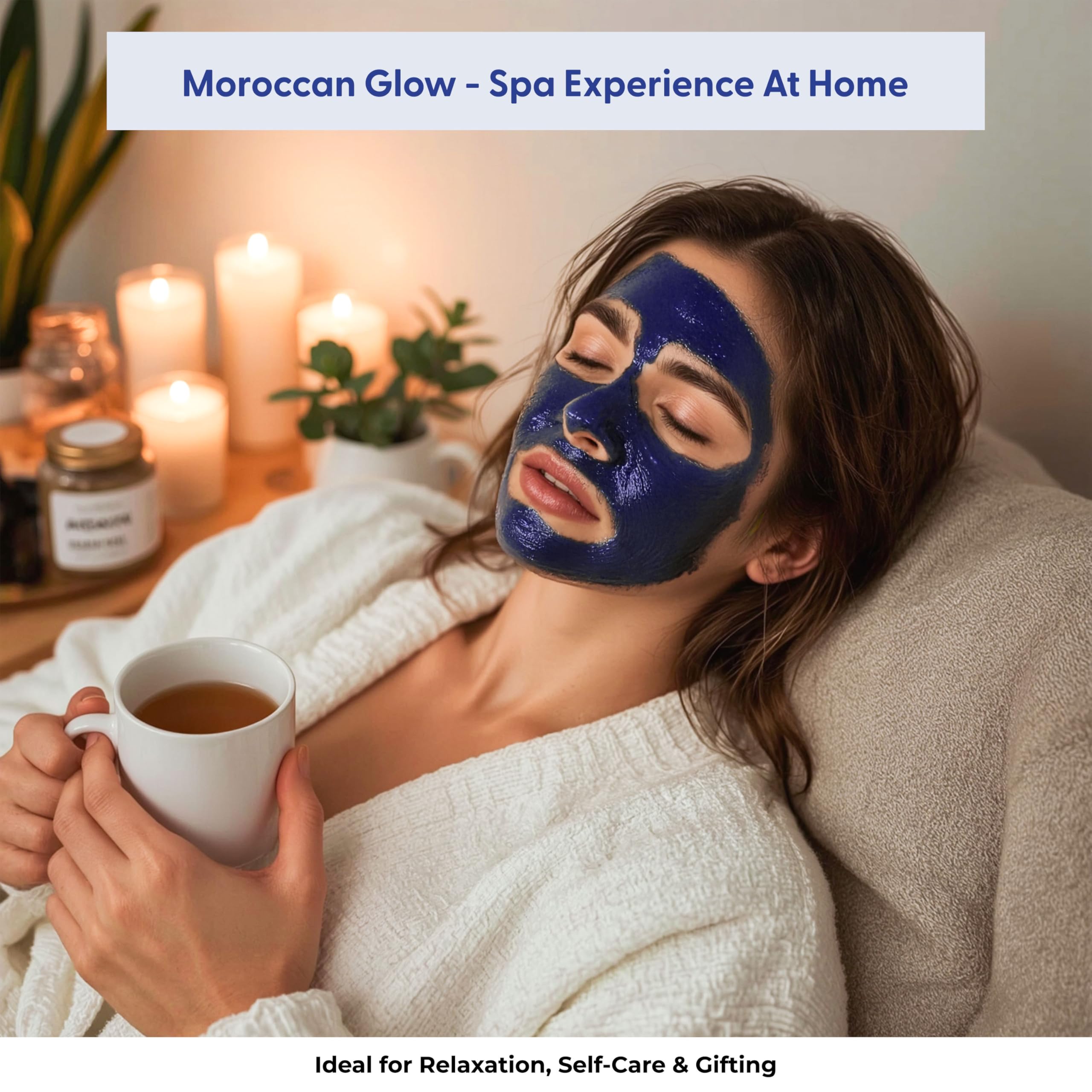 Argaviva Nila Vitamin C Brightening Mask at-home ritual—10-minute glow.