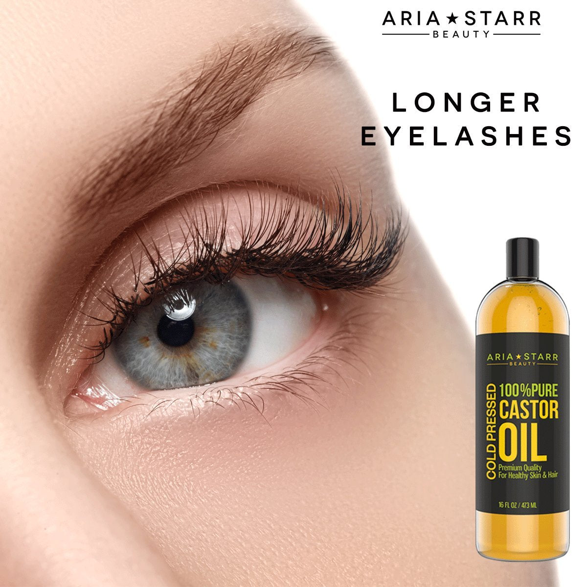 Aria Starr Castor Oil hand-picked seeds promise pure, potent botanical purity.