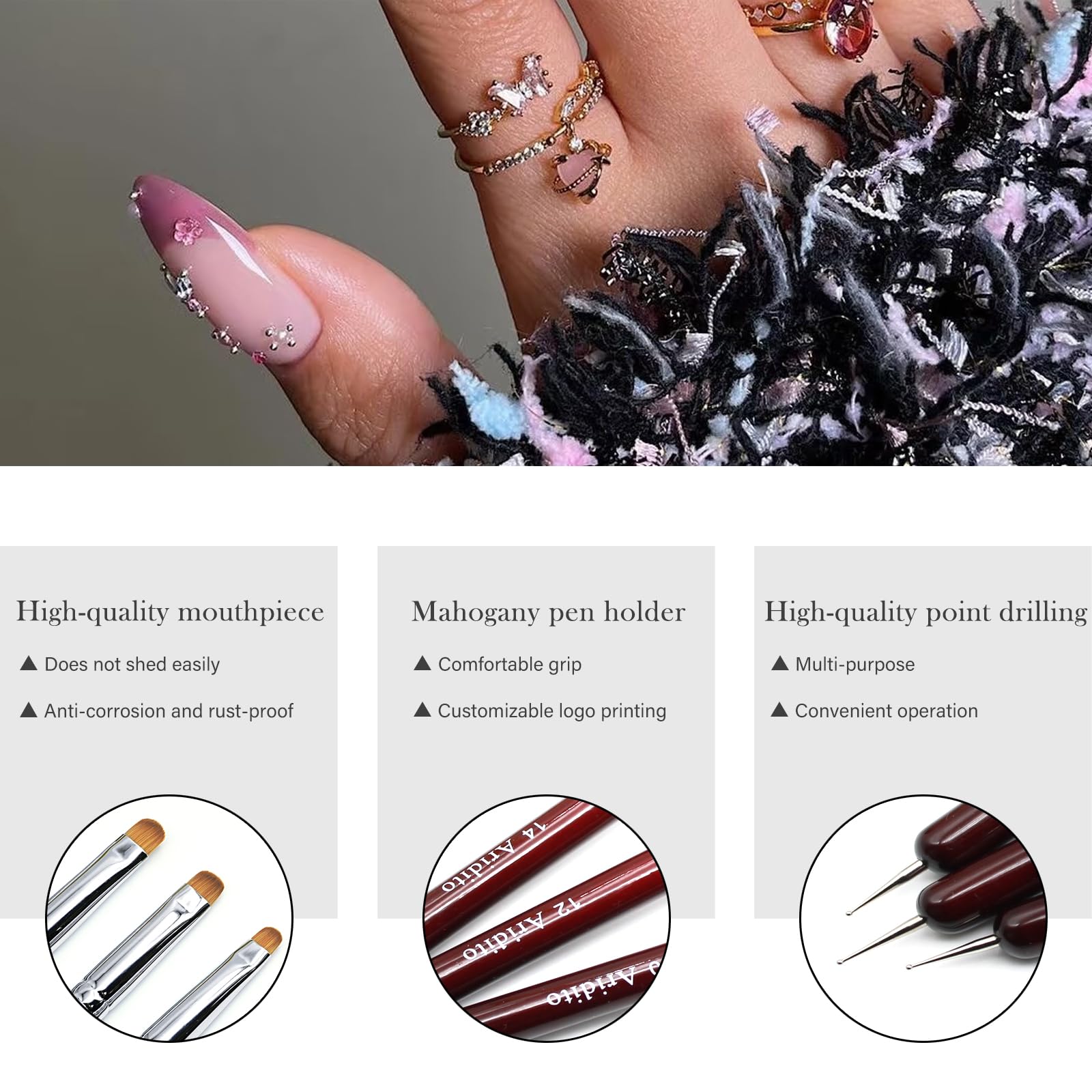 Aridito packaging and storage image highlighting compact set.