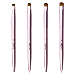 Aridito professional French tip brush delivers clean lines for neat nail art outcomes.