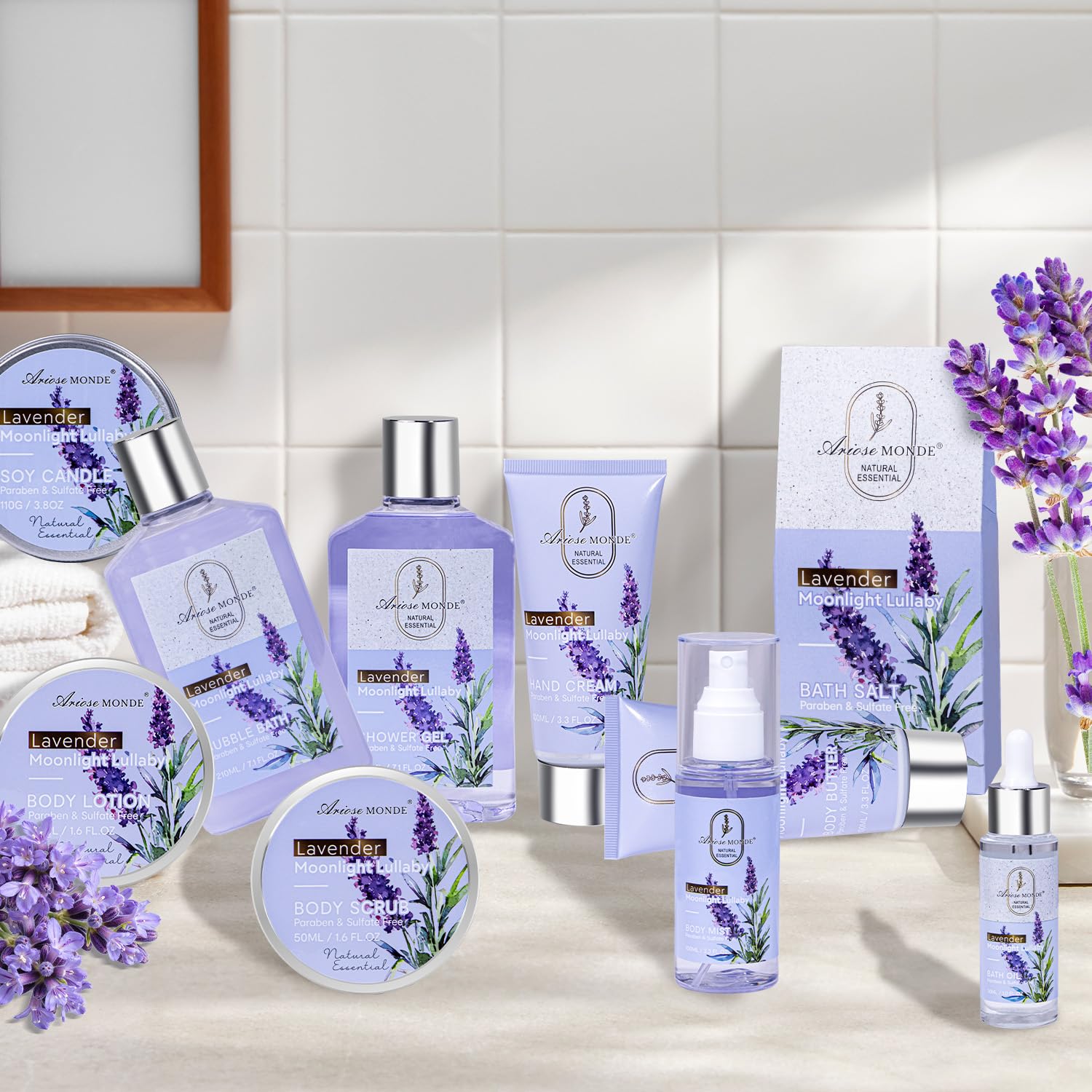 ArioseMonde body butter and lotion close-up offering deep hydration.