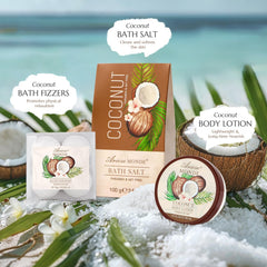 ArioseMonde body lotion coconut, deeply hydrating after a warm shower