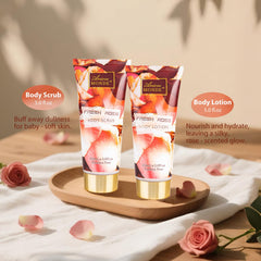 ArioseMonde Fresh Rose Spa Gift Set body lotion, hydrating for soft skin