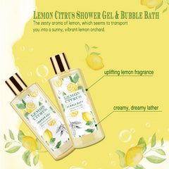 ArioseMonde lemon citrus bubble bath ready for a spa-like soak