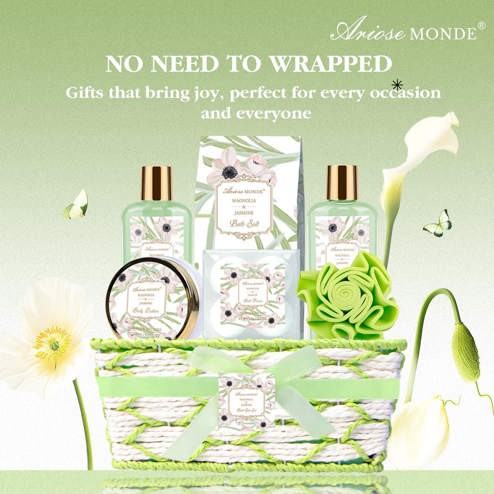 ArioseMonde shower gel bottle provides a refreshing, hydrating cleanse.