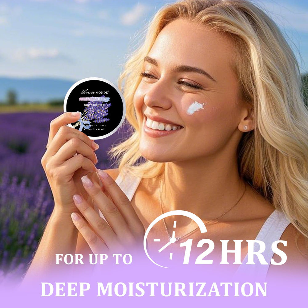 ArioseMonde shower gel lavender bottle delivers gentle cleansing and calm mood