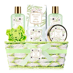 ArioseMonde spa gift set packaging shows premium gift-ready presentation.