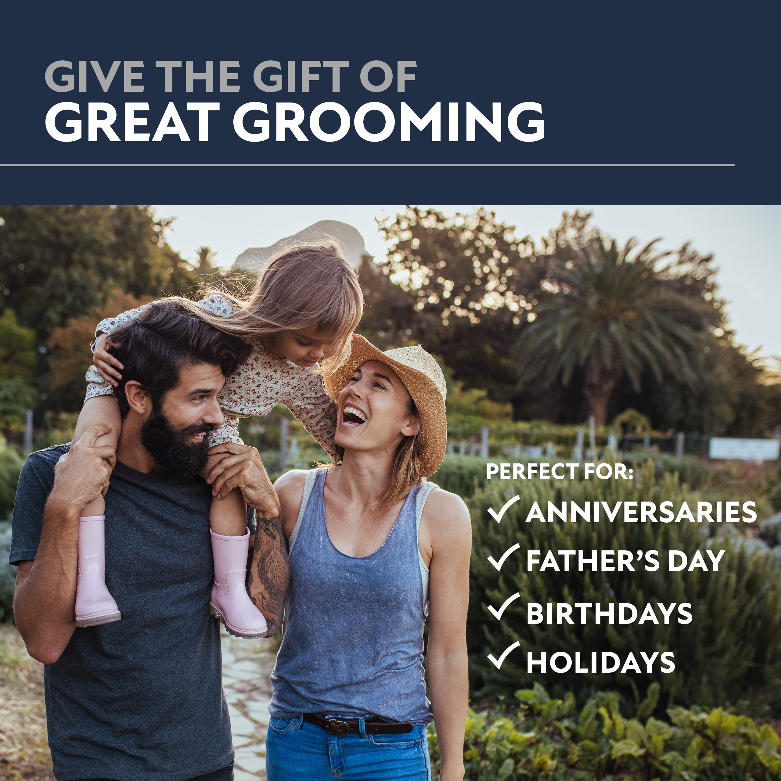 Arkam all-day grooming results with a compact kit for busy mornings