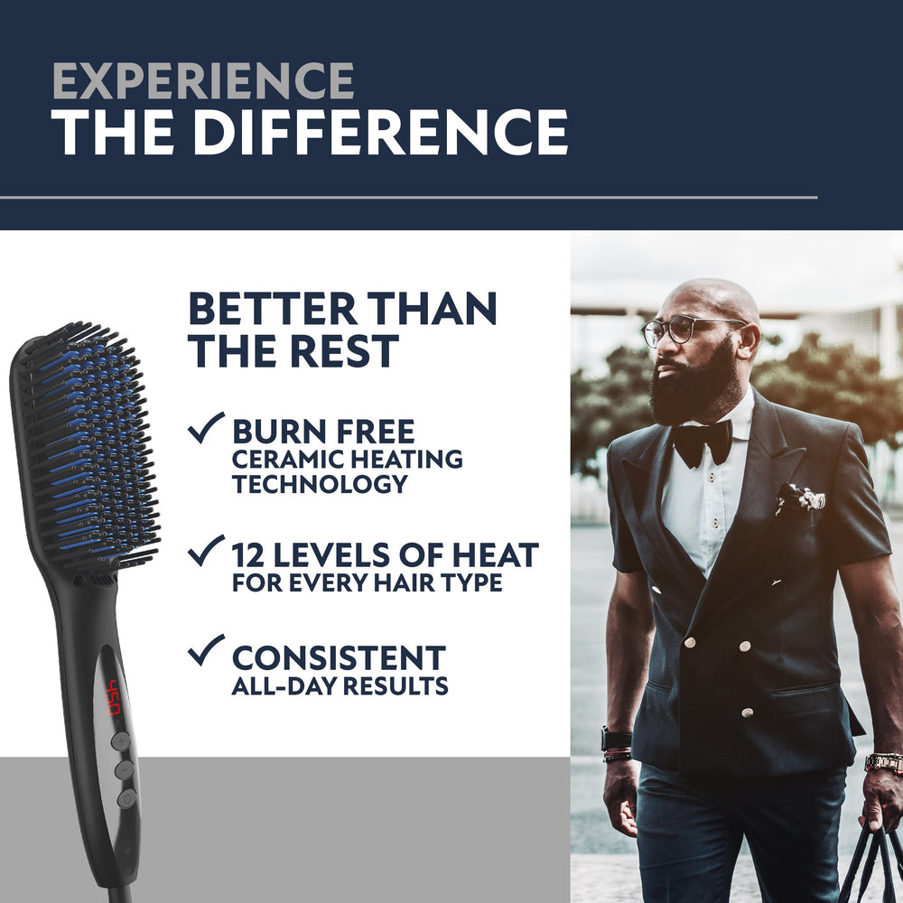 Arkam 360° swivel cord ensures smooth movement during daily grooming.
