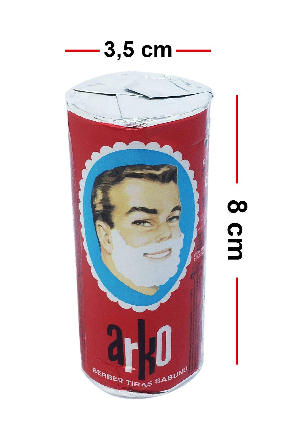 Arko Men traditional shaving setup shows enduring routine with soap stick and razor