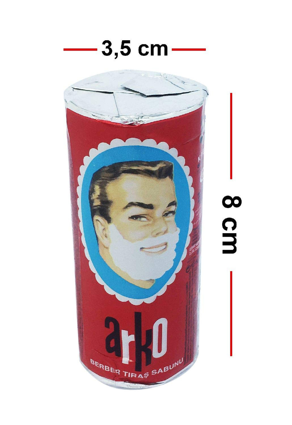 Arko Men traditional shaving setup shows enduring routine with soap stick and razor