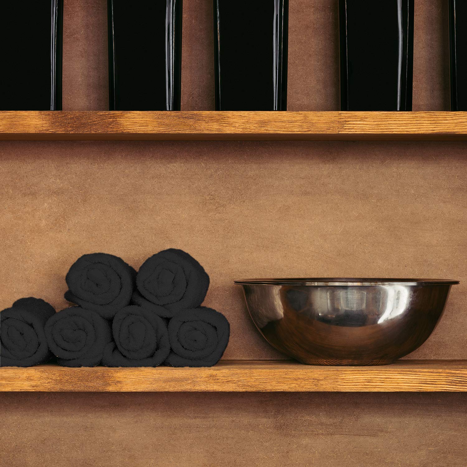 Durable Arkwright towels handle daily chemical exposure while keeping color vibrant