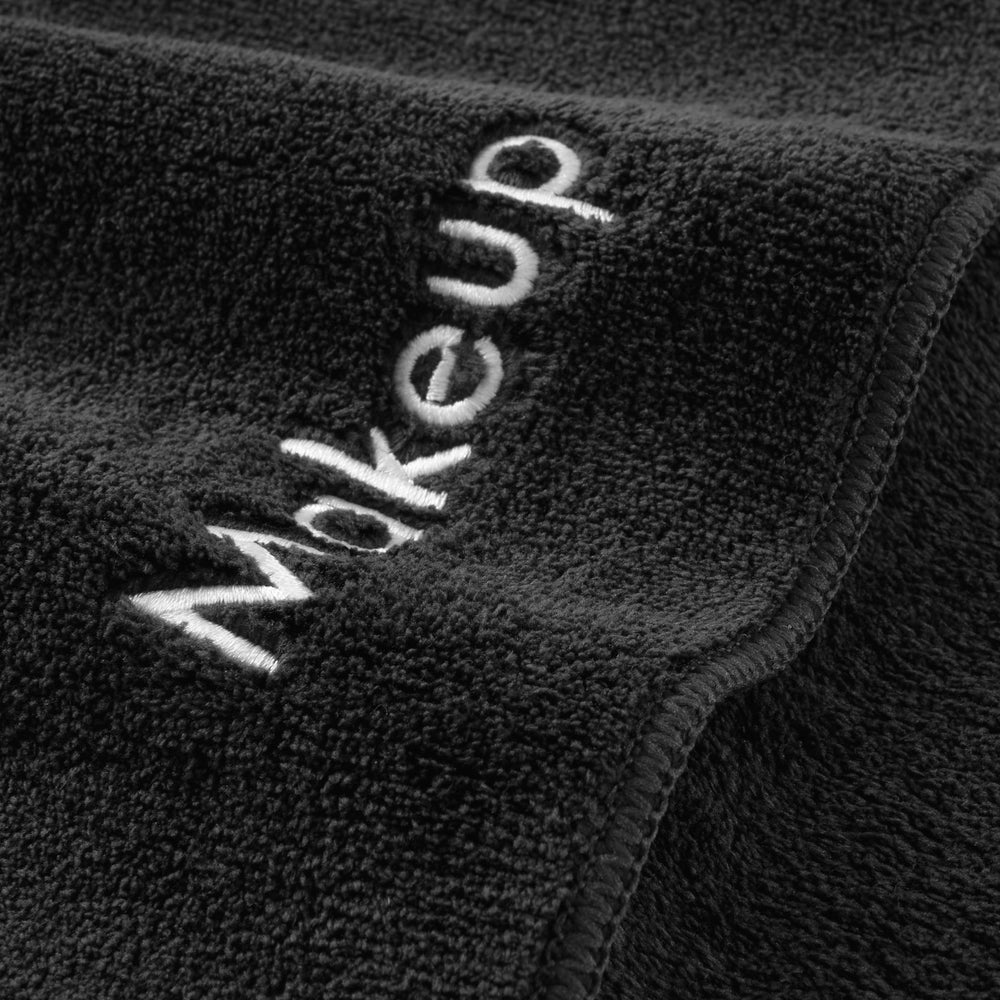 Arkwright makeup towels coral fleece texture showing soft fabric and quick-dry property
