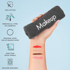 Arkwright Makeup Towels dresser-side-by-side demonstrates compact size for guest bathrooms with quick makeup removal.